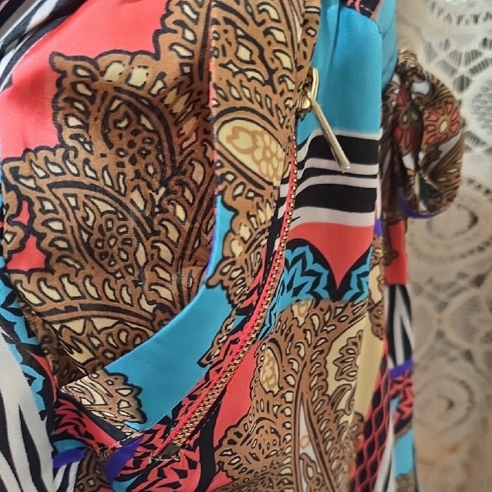 Cache Colorful Patterned Jumpsuit - Picture 5 of 9